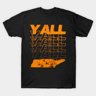 Tennessee Y'all Vintage Distressed Southern T-Shirt